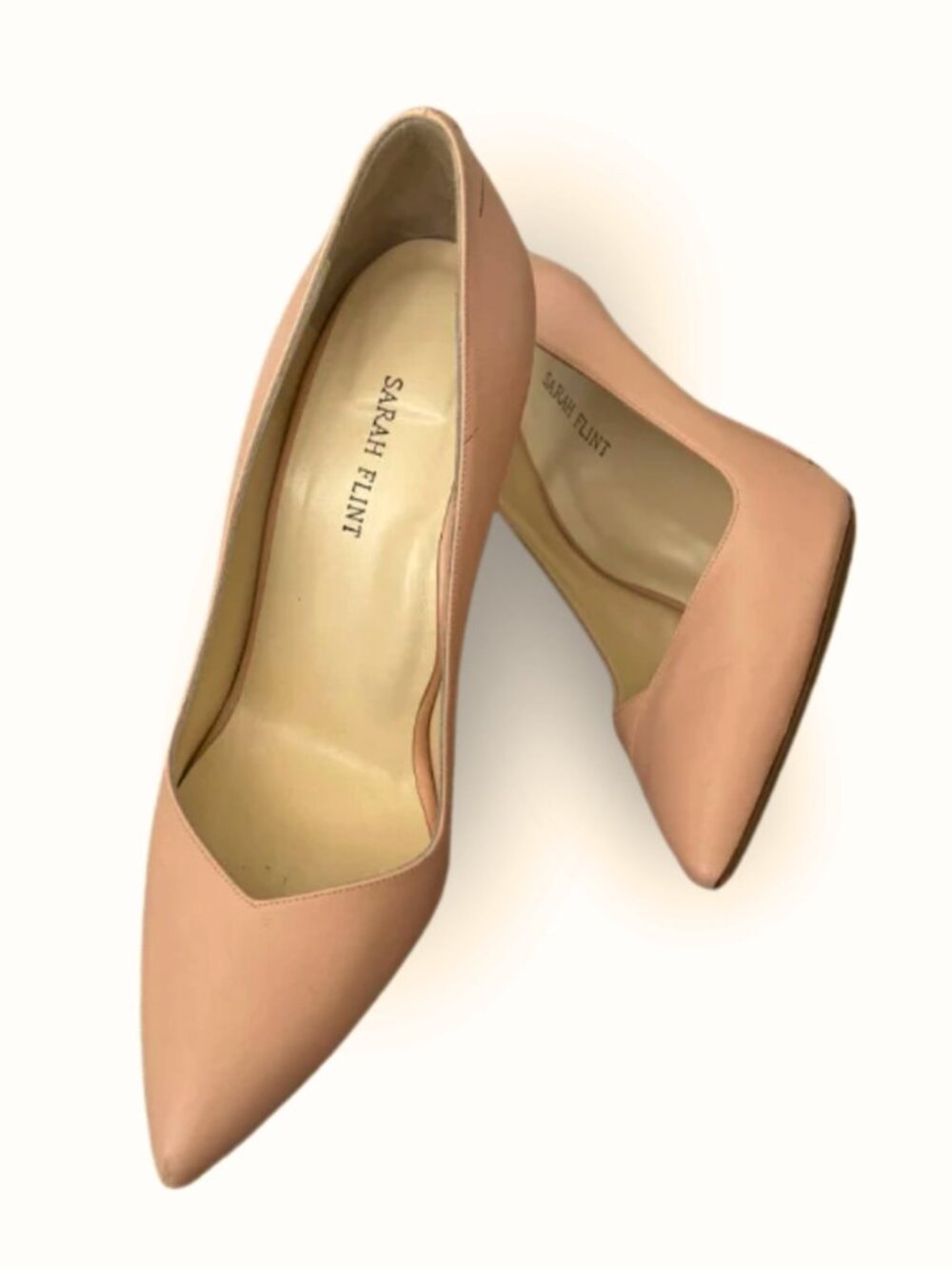 Sarah Flint Perfect Pump 100 – Sand Calf – EU 41.5 / US 10
